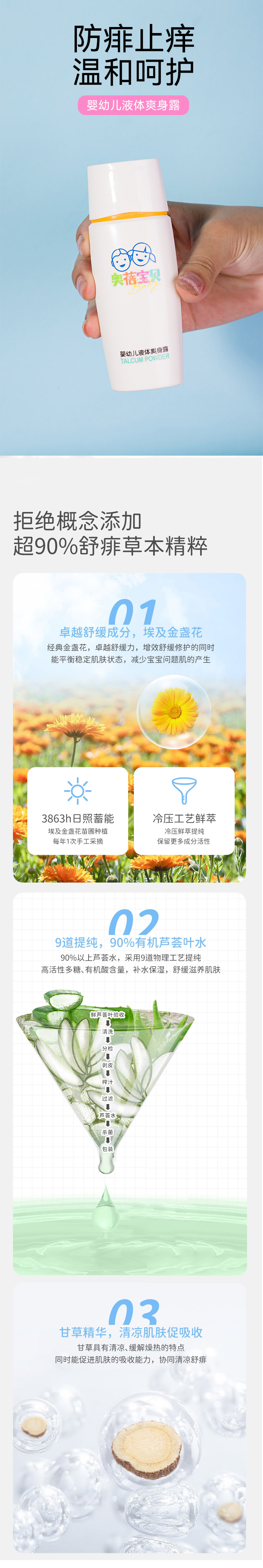 嬰幼兒潤(rùn)膚露OEM貼牌定制代工