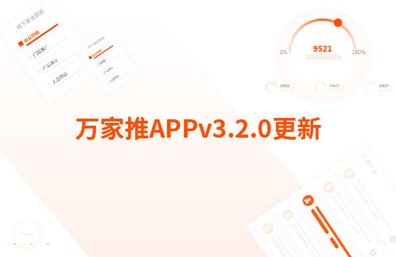 萬(wàn)家推APPv3.2.0更新：【CRM】新增線索、客戶、訂單、